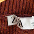ザラ ZARA メタリックスレッドニットトップス レディース import:M
