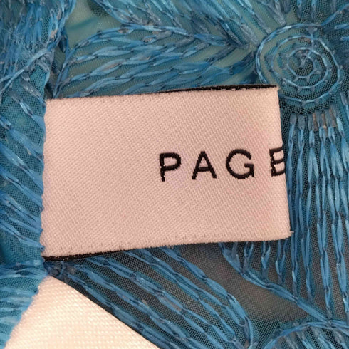 ページボーイ PAGEBOY フラワーオーガンジー2wayブラウス レディース FREE