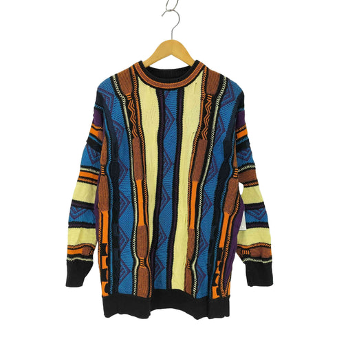 ザラ ZARA コットン 3Dニット メンズ JPN:M