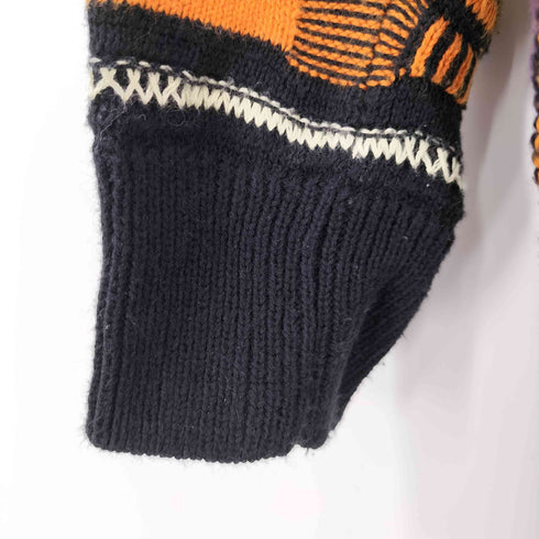 ザラ ZARA コットン 3Dニット メンズ JPN:M