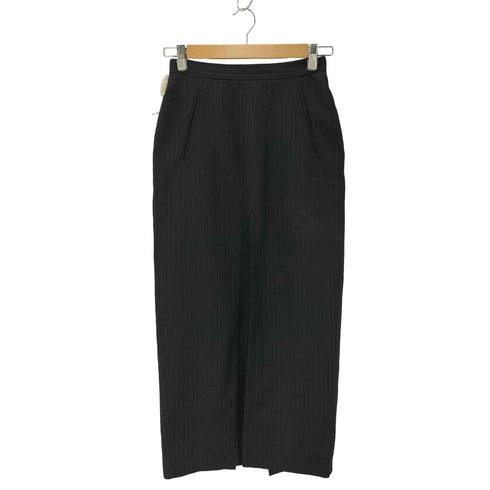 ヘルムートラング HELMUT LANG 両面スリット ストライプスカートパンツ レディース 63-90