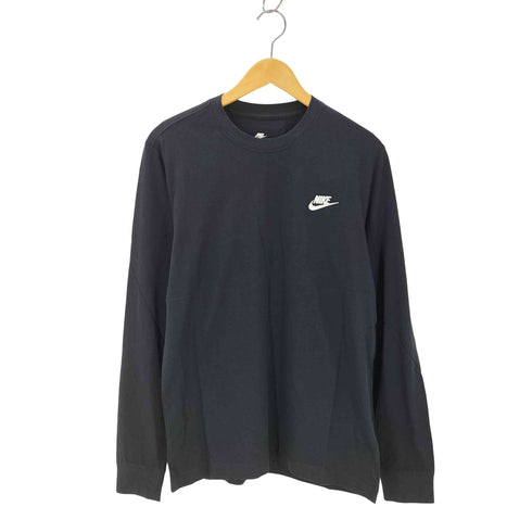 ナイキ NIKE ワンポイントししゅう ロングスリーブ Tシャツ メンズ JPN:M