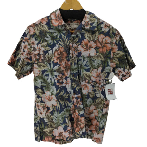 ルーシャット ROUSHATTE S/S オープンカラーアロハシャツ メンズ import:M