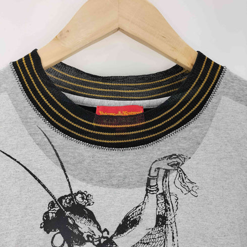 ヴィヴィアンウエストウッドレッドレーベル Vivienne Westwood RED LABEL 女王蜂プリント半袖Tシャツ レディース 2