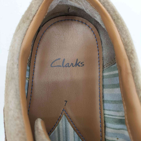 クラークス Clarks スエードレースアップシューズ メンズ UK:7