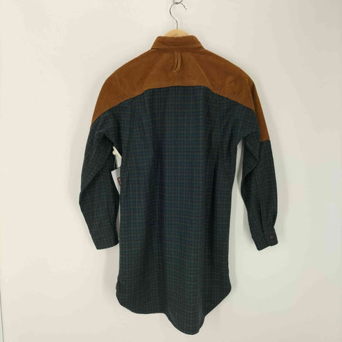 ジュンヤワタナベコムデギャルソンマン JUNYA WATANABE COMME des GARCONS MAN 素材切替 プルオーバーネルシャツ メンズ S