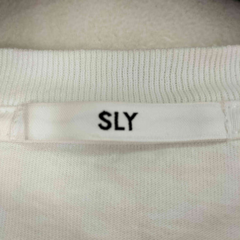 スライ SLY PUFFER LOGO & PHOTO Tシャツ レディース FREE