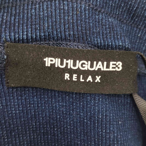 ウノピゥウノウグァーレトレリラックス 1PIU1UGUALE3 RELAX ダメージ デニム スウェット ジョガーパンツ メンズ JPN:M