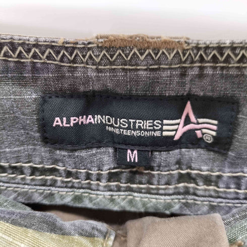 アルファインダストリーズ ALPHA INDUSTRIES フレアカーゴパンツ レディース JPN:M