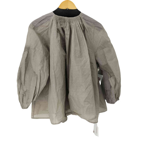 スピックアンドスパン Spick and Span 23SS crinkle crinkle crinkle sheer cotton hand pleats volume レディース FREE