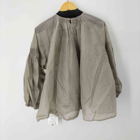 スピックアンドスパン Spick and Span 23SS crinkle crinkle crinkle sheer cotton hand pleats volume レディース FREE