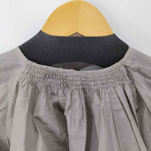 スピックアンドスパン Spick and Span 23SS crinkle crinkle crinkle sheer cotton hand pleats volume レディース FREE