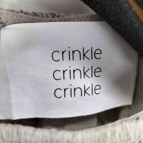 スピックアンドスパン Spick and Span 23SS crinkle crinkle crinkle sheer cotton hand pleats volume レディース FREE