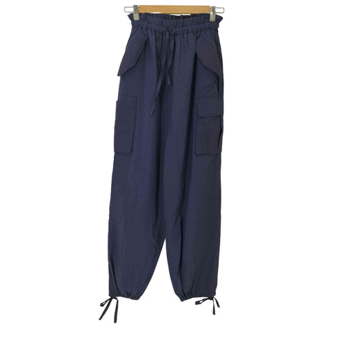 スピックアンドスパン Spick and Span 23SS crinkle crinkle crinkle silk cotton over cargo pants レディース FREE
