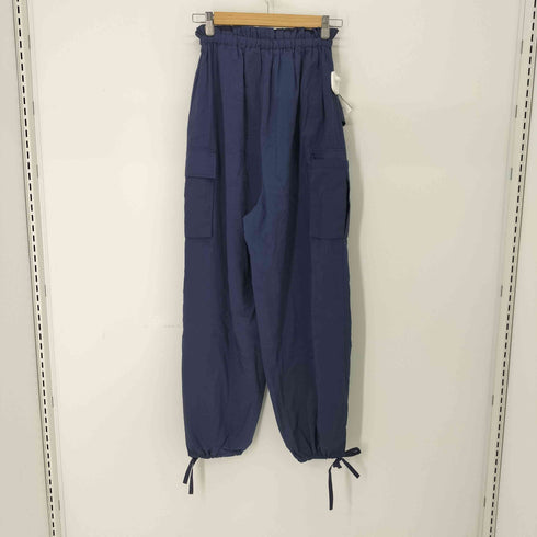 スピックアンドスパン Spick and Span 23SS crinkle crinkle crinkle silk cotton over cargo pants レディース FREE