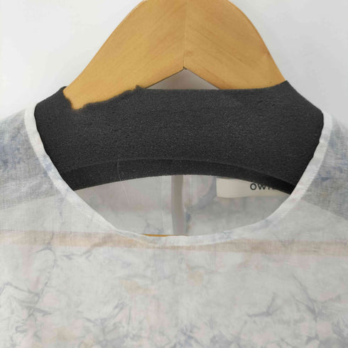 OWIL SHEER PULLOVER BLOUSE レディース FREE