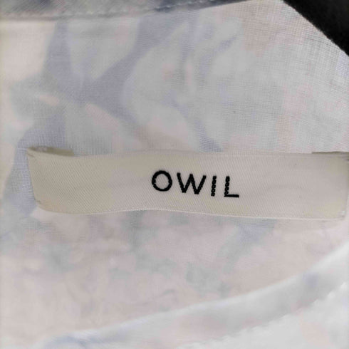 OWIL SHEER PULLOVER BLOUSE レディース FREE