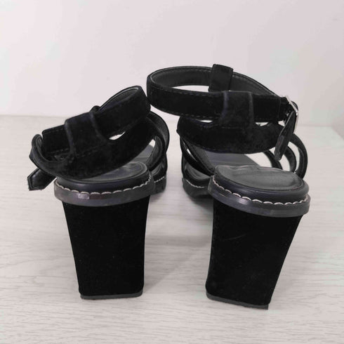 マウジー moussy スウェードミュールサンダル レディース JPN:L