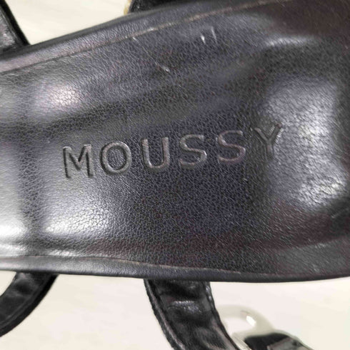 マウジー moussy スウェードミュールサンダル レディース JPN:L