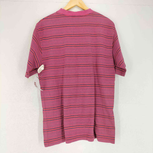 バンズ VANS 90-00s ボーダー柄1ポケットTシャツ メンズ JPN:L