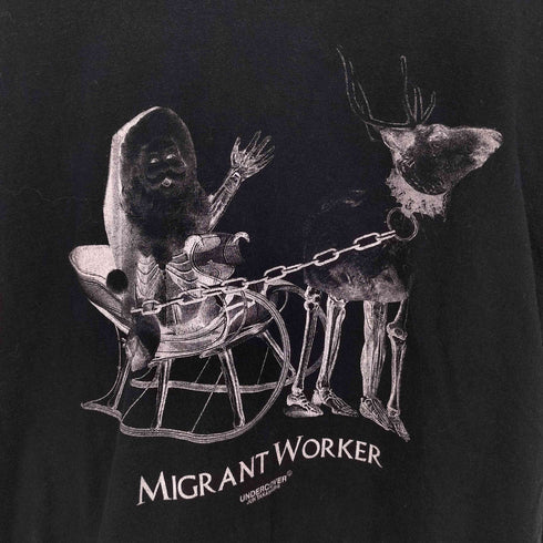 アンダーカバー UNDER COVER JUN TAKAHASHI 90S 初期 Migrant Worker Tee メンズ JPN:M