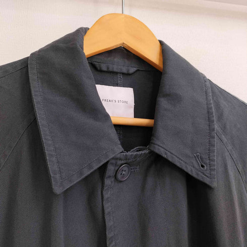 フリークスストア FREAKS STORE 25ss フェード加工 ステンカラーコート メンズ M