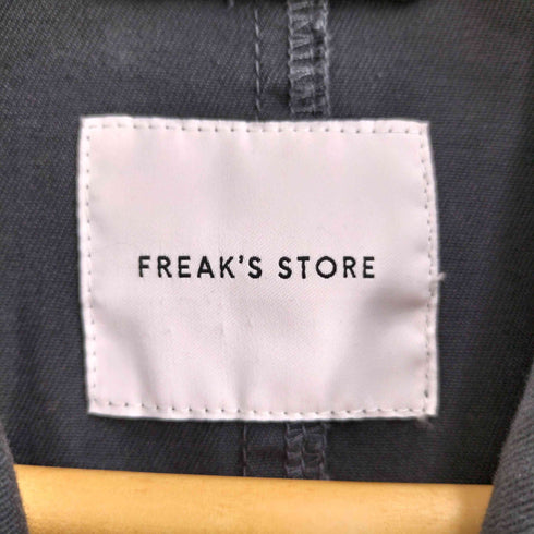 フリークスストア FREAKS STORE 25ss フェード加工 ステンカラーコート メンズ M