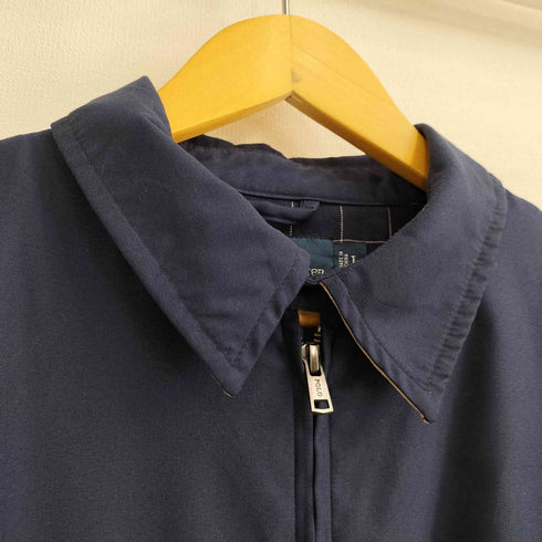 ポロバイラルフローレン Polo by RALPH LAUREN 90-00s ポニー刺繍 裏地チェック スイングトップ ポリ100 メンズ L