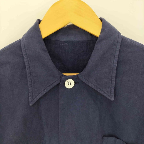50S~60S ミルクボタン 製品染め コットンカバーオール メンズ