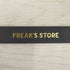 フリークスストア FREAKS STORE 24aw フェイクレザー ムラ加工 ナローベルト メンズ