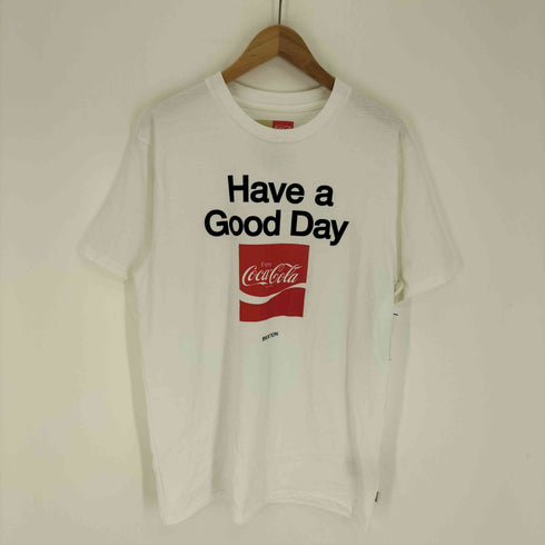 ブリクストン Brixton HAVE AGOOD DAY コラボ S/S クルーネック Tシャツ メンズ JPN:M