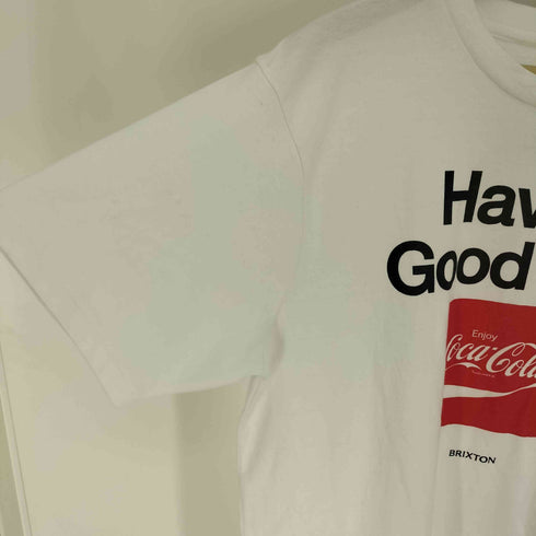 ブリクストン Brixton HAVE AGOOD DAY コラボ S/S クルーネック Tシャツ メンズ JPN:M