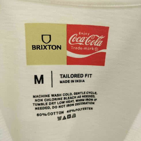 ブリクストン Brixton HAVE AGOOD DAY コラボ S/S クルーネック Tシャツ メンズ JPN:M