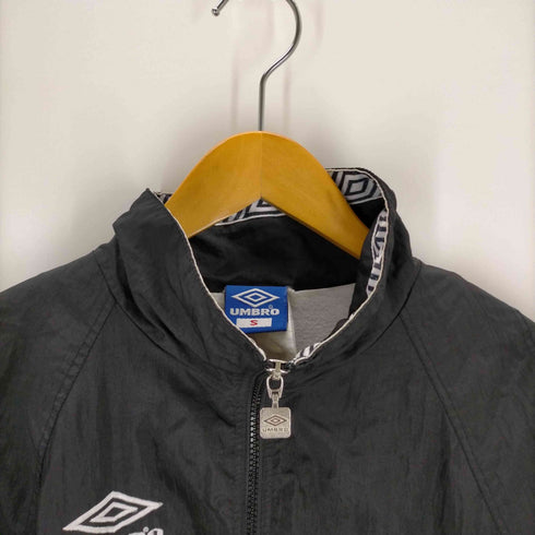 アンブロ UMBRO 90s ロゴ刺繍ナイロンジャケット メンズ import:S