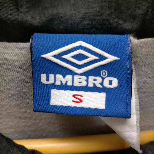 アンブロ UMBRO 90s ロゴ刺繍ナイロンジャケット メンズ import:S