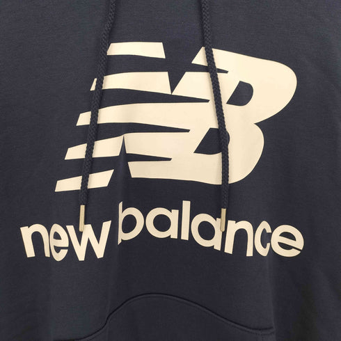 ニューバランス NEW BALANCE ロゴ プルオーバーパーカー メンズ JPN:S