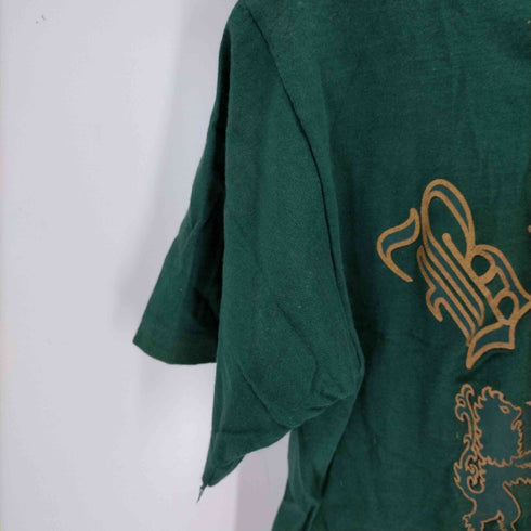 カルクルー Cal Cru 90s USA製 プリントクルーネックTシャツ メンズ import:S