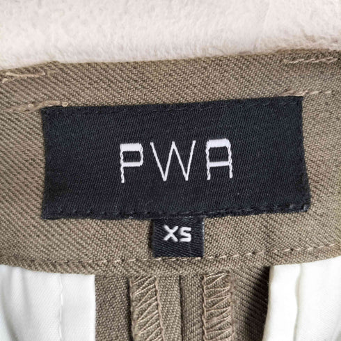 プア PWA テーパードスラックスパンツ メンズ