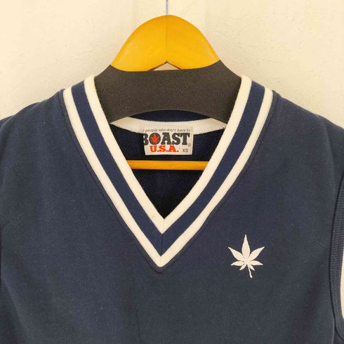 BOAST USA スウェットベスト レディース import:XS