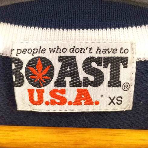 BOAST USA スウェットベスト レディース import:XS
