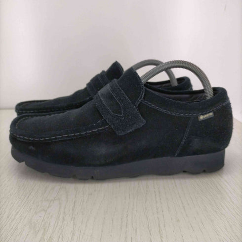 クラークスオリジナルズ Clarks ORIGINALS ワラローファーゴアテックス ブラックスエード メンズ JPN:26