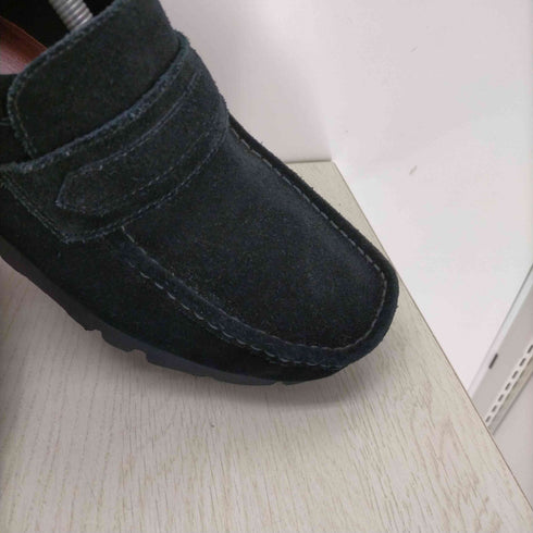 クラークスオリジナルズ Clarks ORIGINALS ワラローファーゴアテックス ブラックスエード メンズ JPN:26