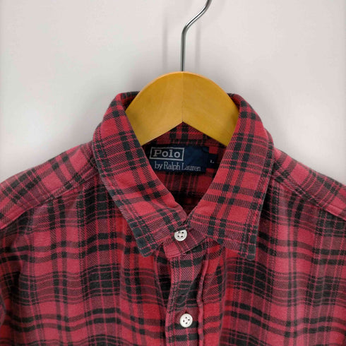 ポロバイラルフローレン Polo by RALPH LAUREN チェックシャツ メンズ import:L