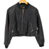 ザラ ZARA フェイクレザー ブルゾン レディース import:M