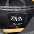 ザラ ZARA フェイクレザー ブルゾン レディース import:M