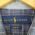 ラルフローレン RALPH LAUREN SLIM FIT ポニー刺繍 チェック BDシャツ メンズ import:S
