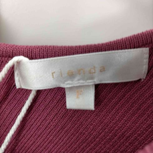 リエンダ rienda 2WAYオフショルKnit TOP レディース FREE