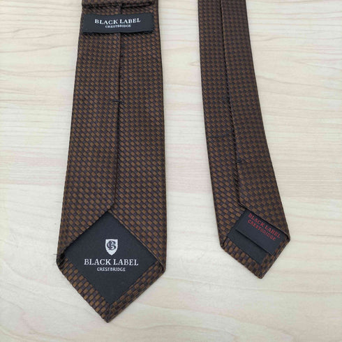 ブラックレーベルクレストブリッジ BLACK LABEL CRESTBRIDGE チェック柄 シルク ネクタイ メンズ