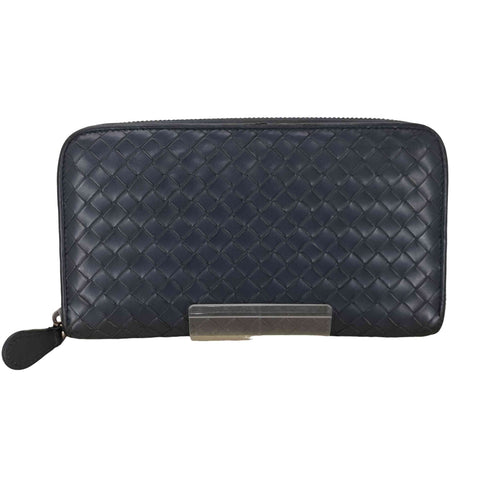 ボッテガヴェネタ BOTTEGA VENETA イントレチャート ラウンドファスナージップ レザー長財布 メンズ