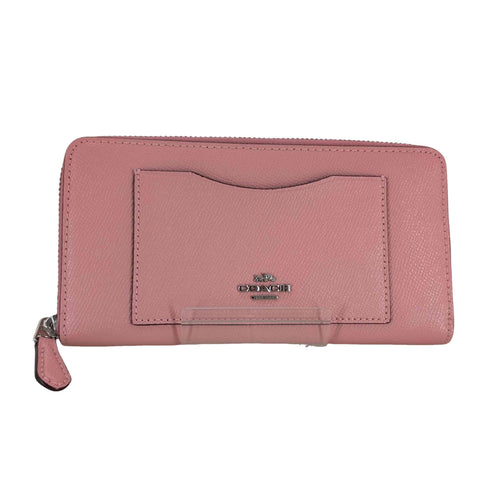 コーチ COACH レザーラウンドファスナー長財布 レディース